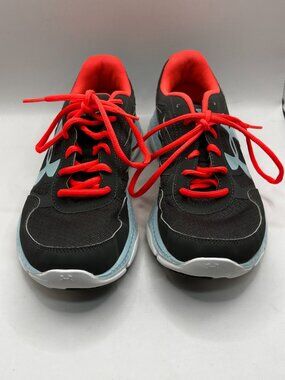 Under Armour Micro G Engage Womens 9 Gray Running Shoes Activewear Athlesiure